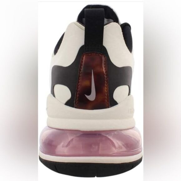 Nike Air 270 React CU4752-100 Sail/Barely Rose/Black Tortoise Shell  Size 8 - Picture 4 of 13